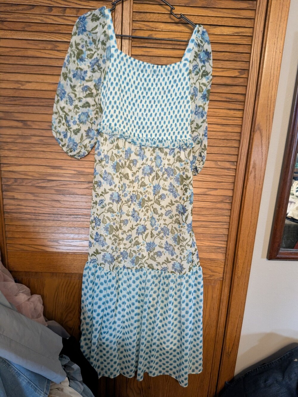 Taylor NWT‎ Chiffon Floral Boho Maxi Dress Women's Size 8